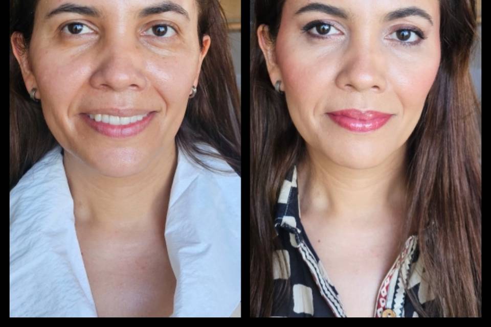 Maquillaje natural  invitada