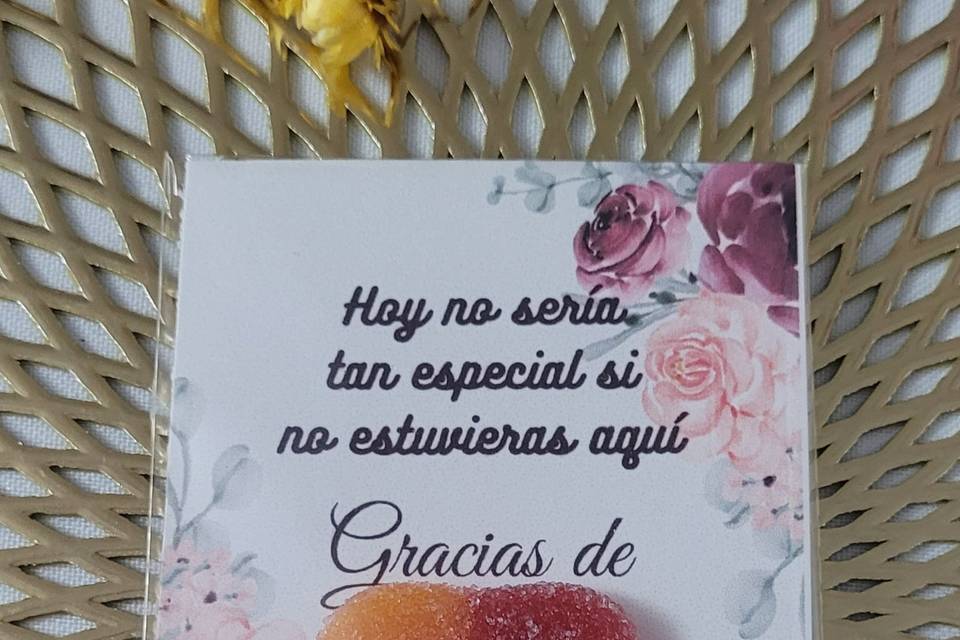 Corazón de agradecimiento