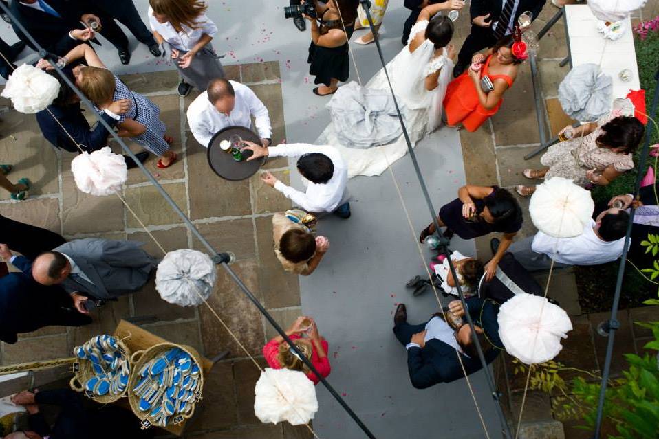 Cóctel en la terraza