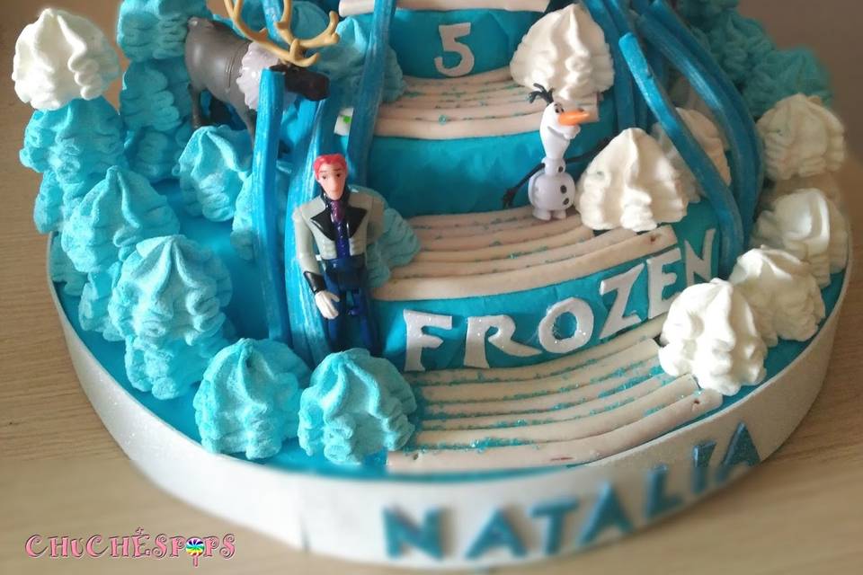 Tarta chuches Frozen