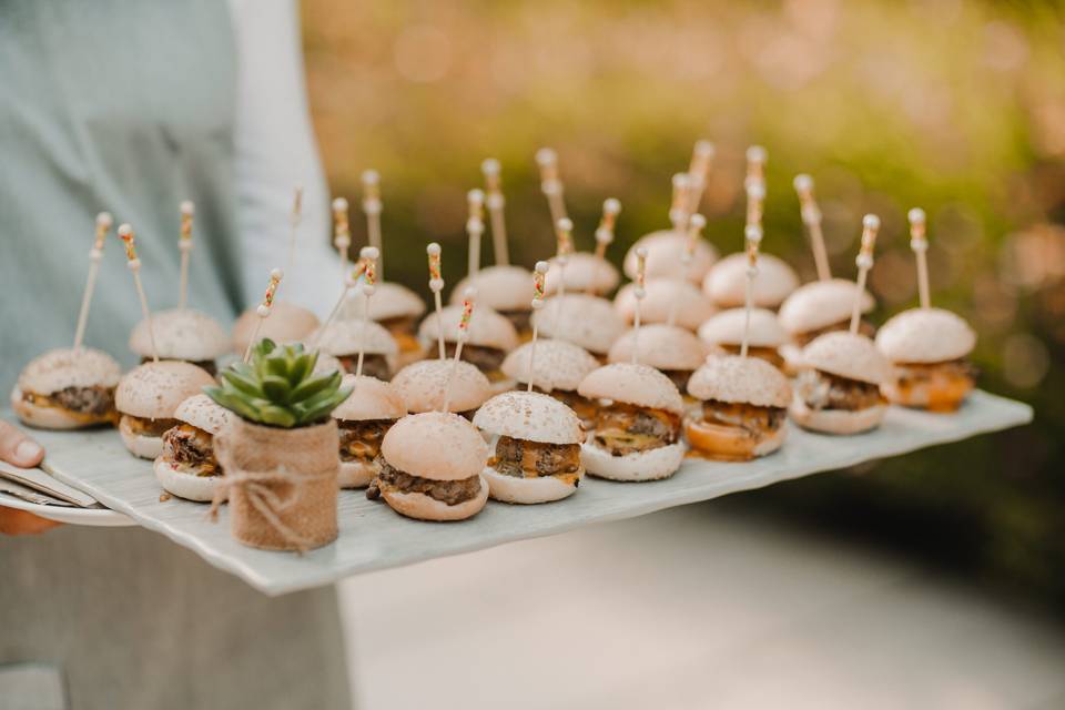 Aperitivos para cóctel