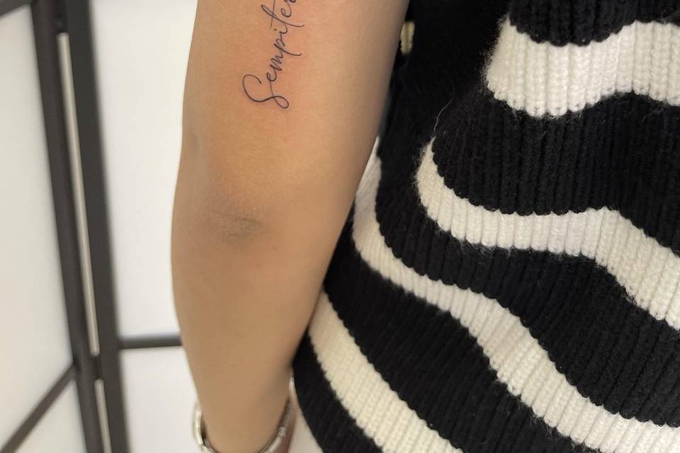 Lady tattoo