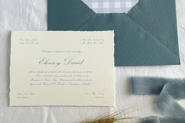 Invitaciones de boda