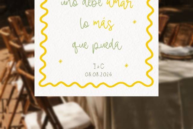 LÁMINA FRASE BODA