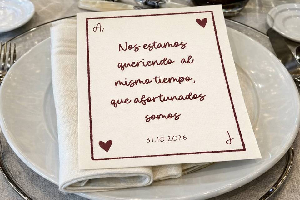 Lámina frase personalizada