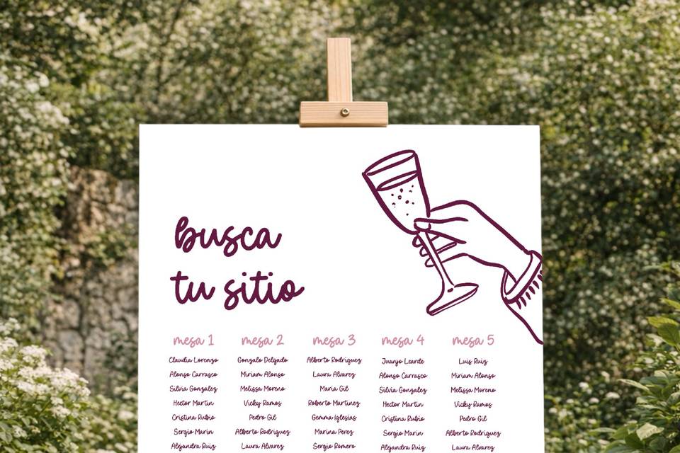 Seating plan