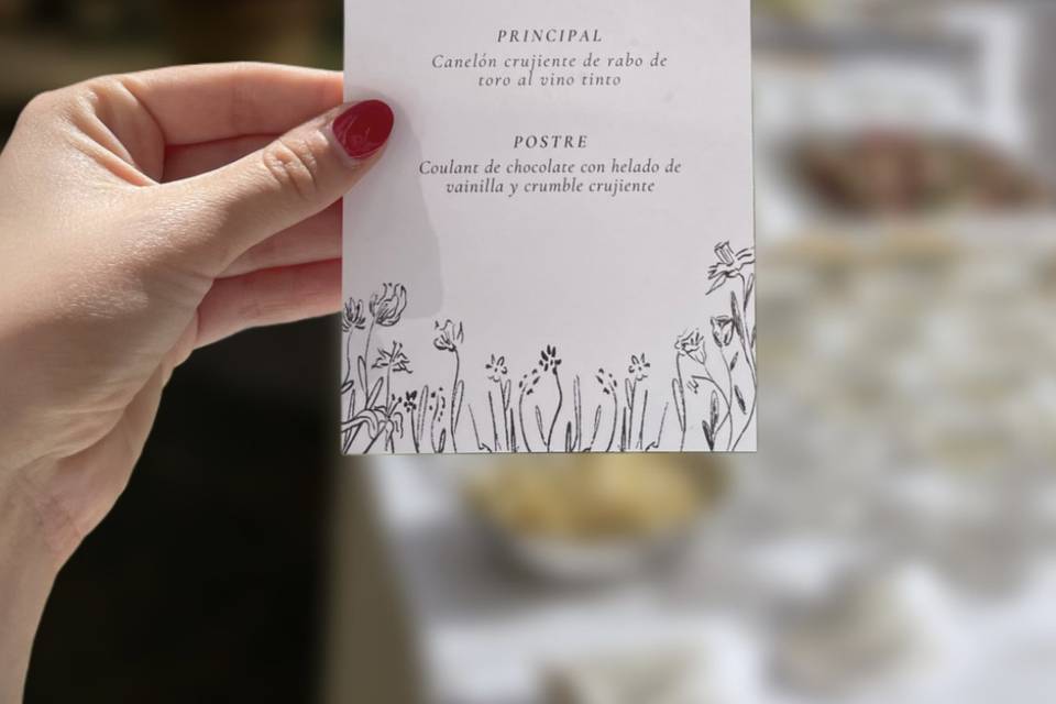 Menú