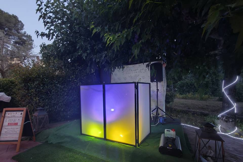 Cabina de dj low cost
