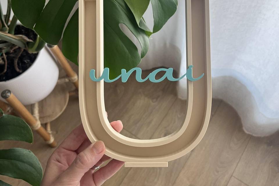 Letra decorativa 20 cm / 10€