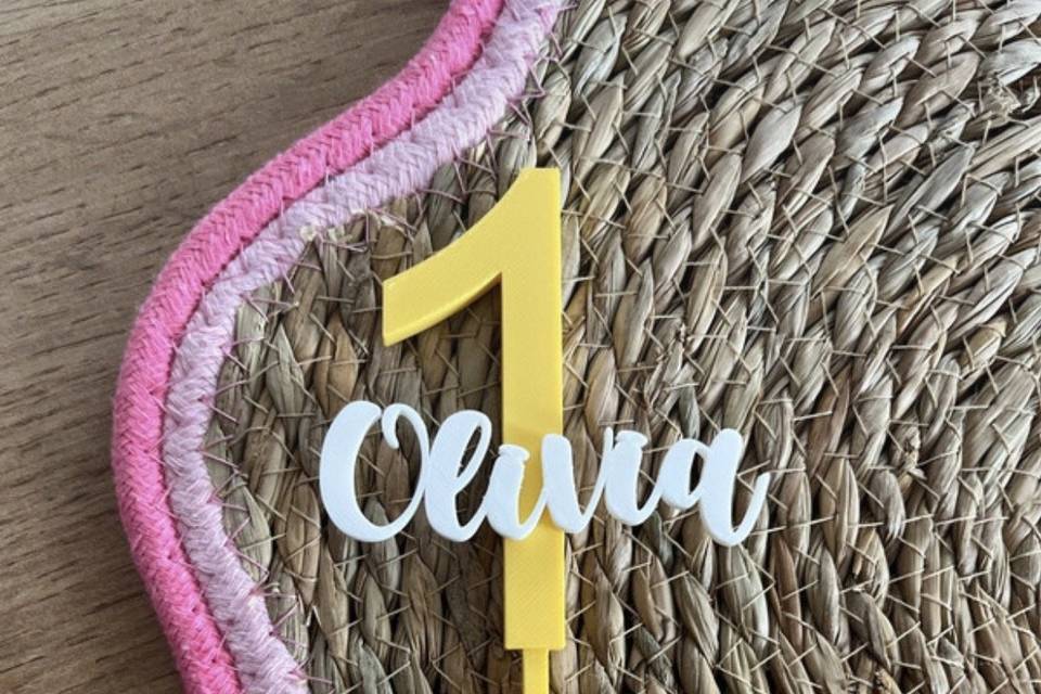Decoración pastel 5€