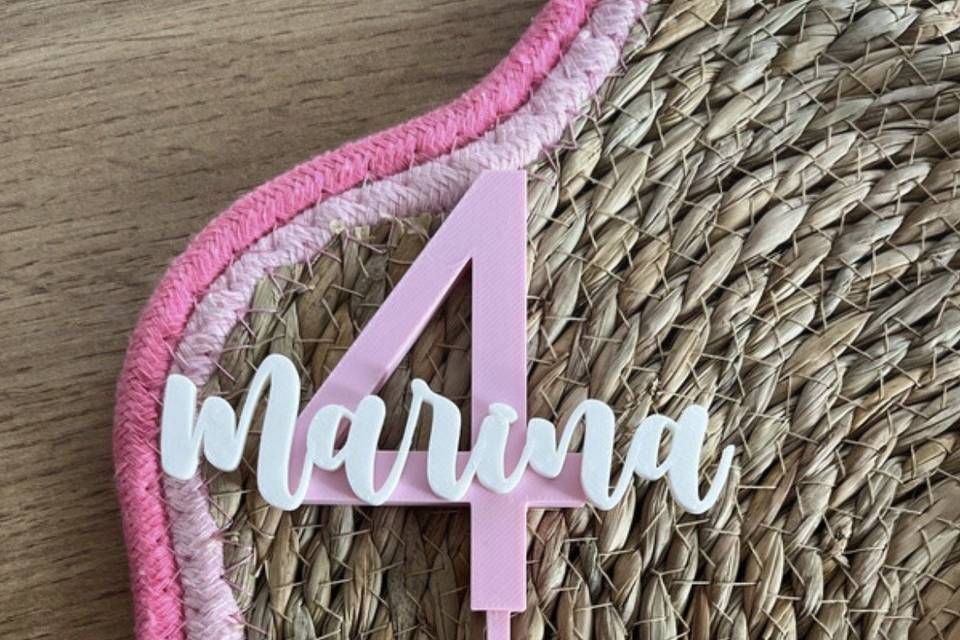 Decoración pastel 5€