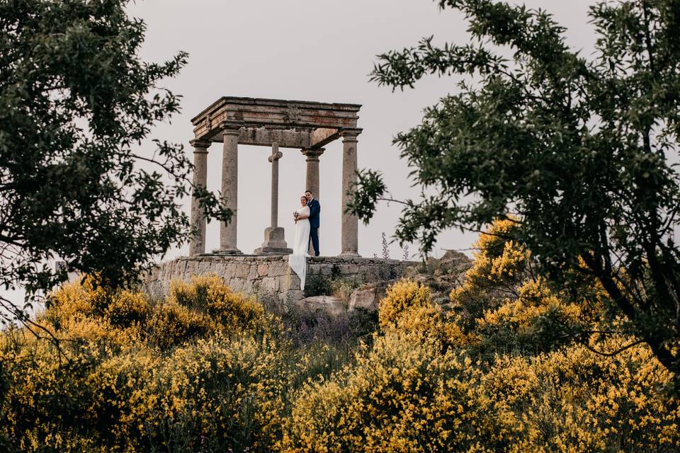 Novios en Ávila