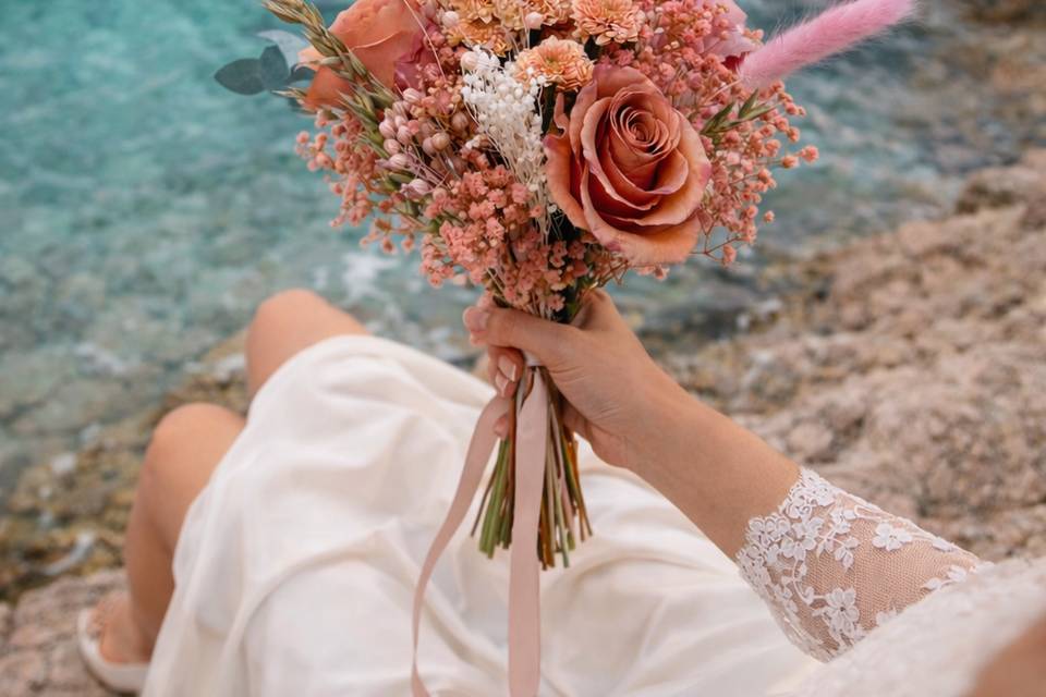 Mediterranean Wedding Bouquet