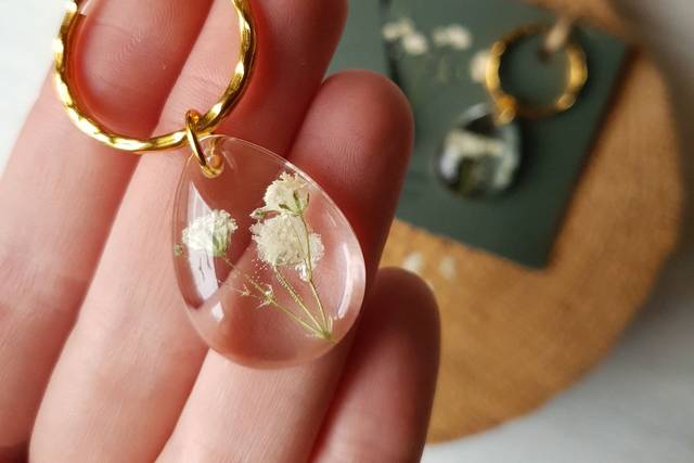 Flor ramo encapsulada