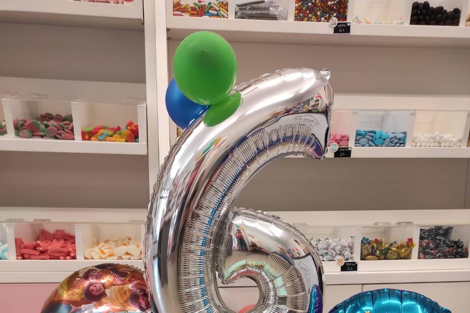 Globos cumpleaños, eventos