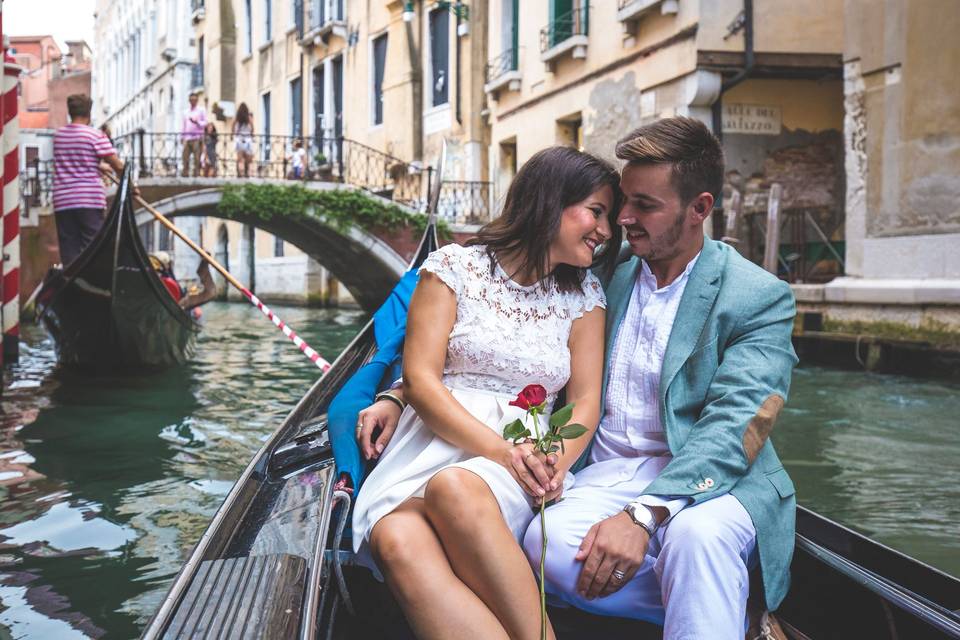 Preboda en Venecia