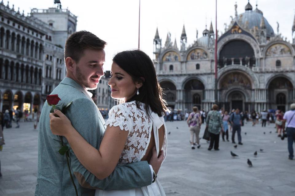 Preboda en Venecia