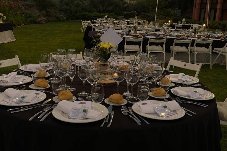 Banquetes en los jardines