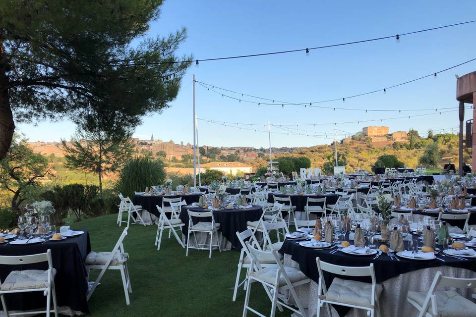 Banquetes en los jardines