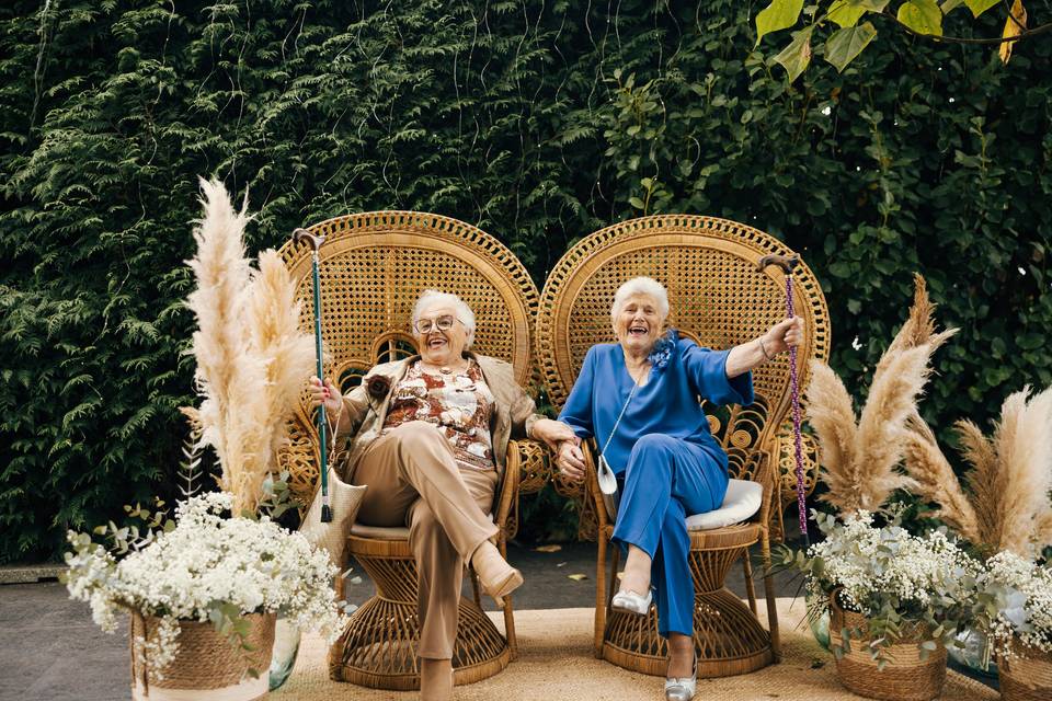 Boda entre amistades