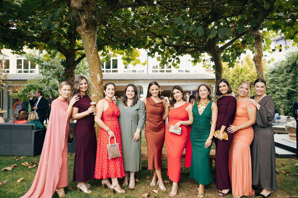 Boda entre amistades