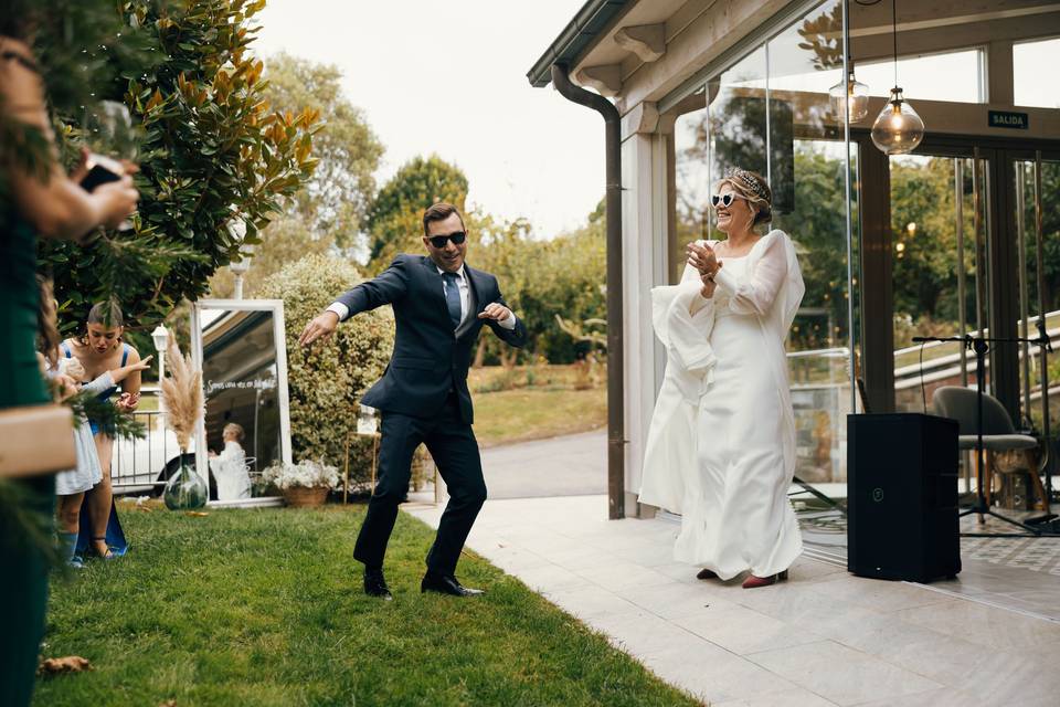 Boda entre amistades