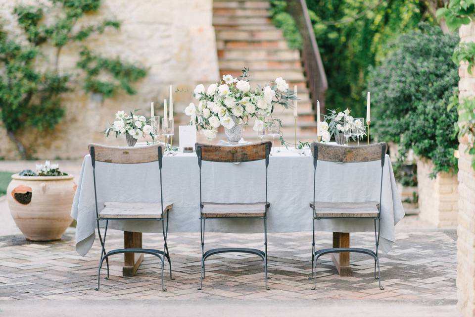 Boda en la torre del visco