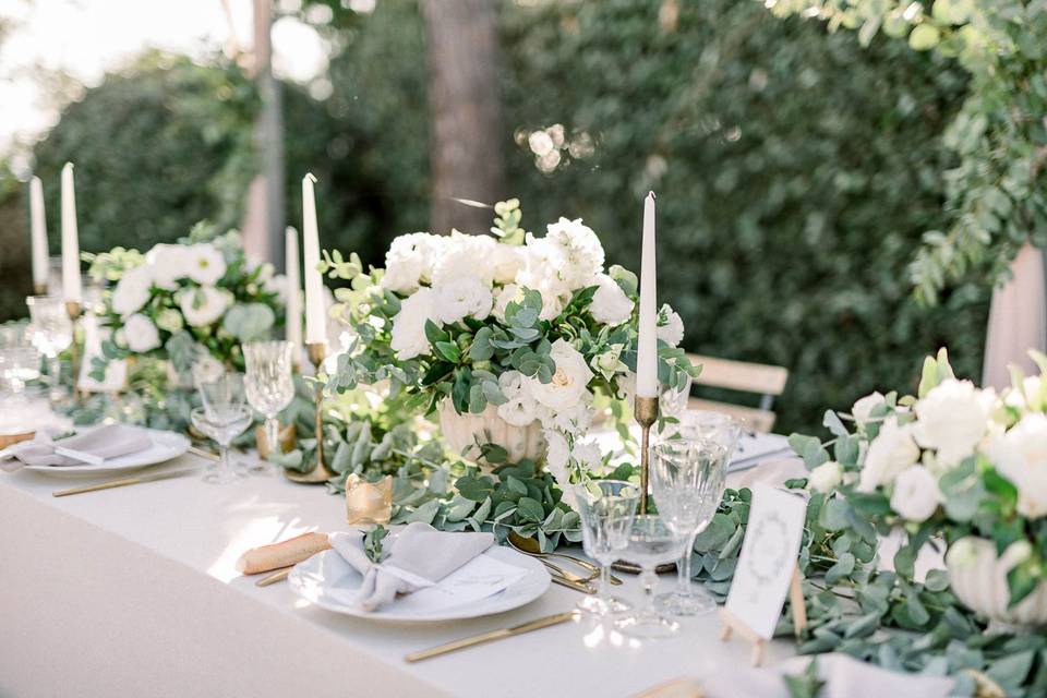 Banquete al aire libre