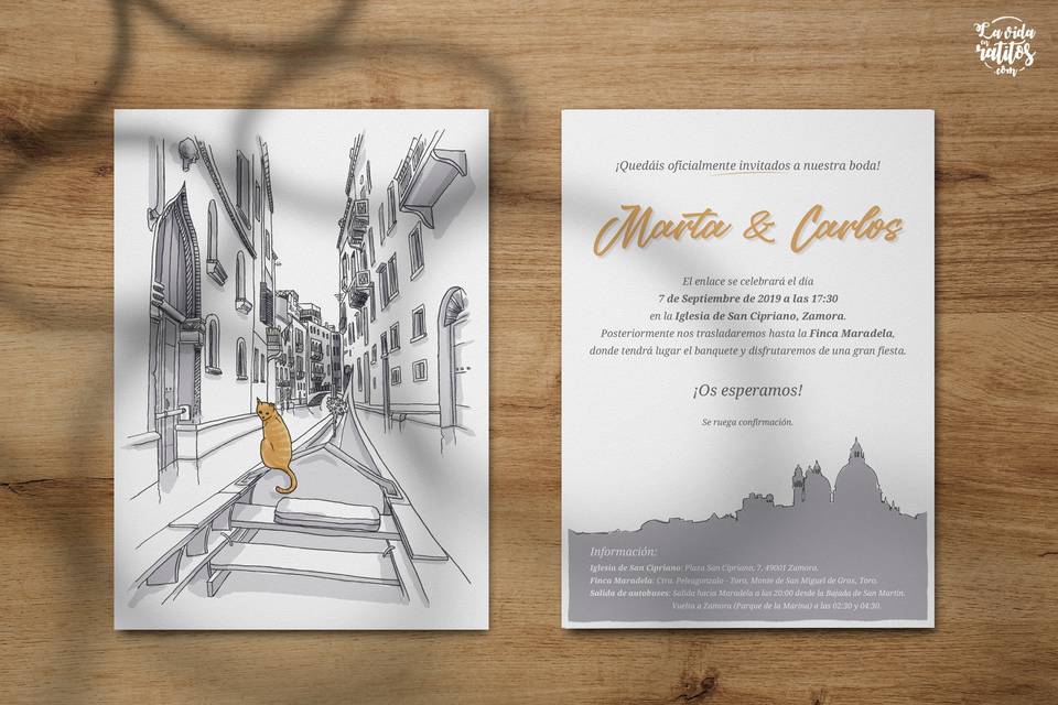 Invitaciones de boda