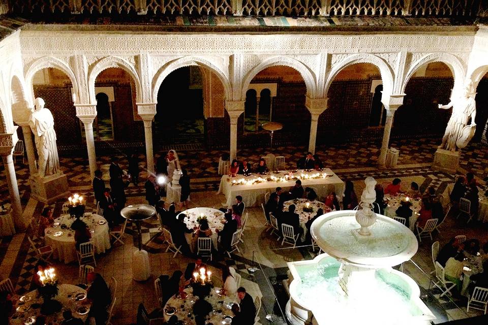 Boda en Casa Pilatos (Sevilla)