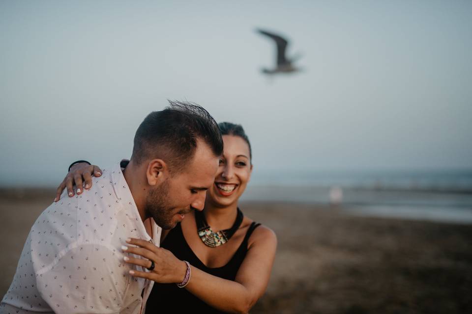 Preboda en la playa