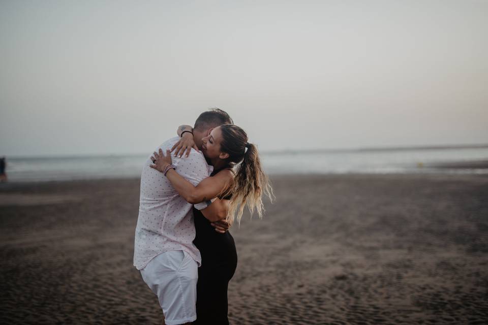 Preboda en la playa