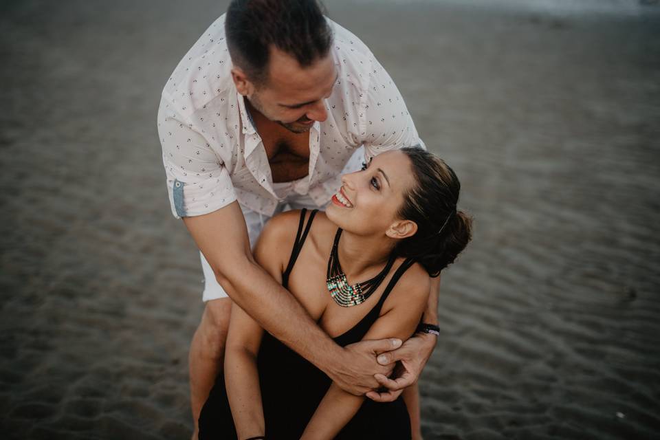 Preboda en la playa