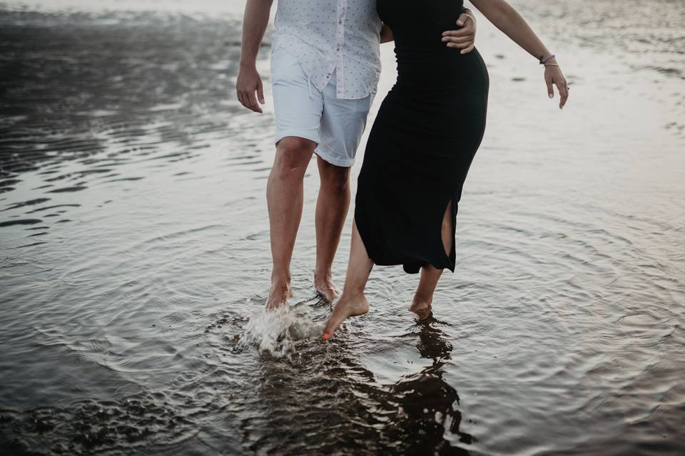 Preboda en la playa