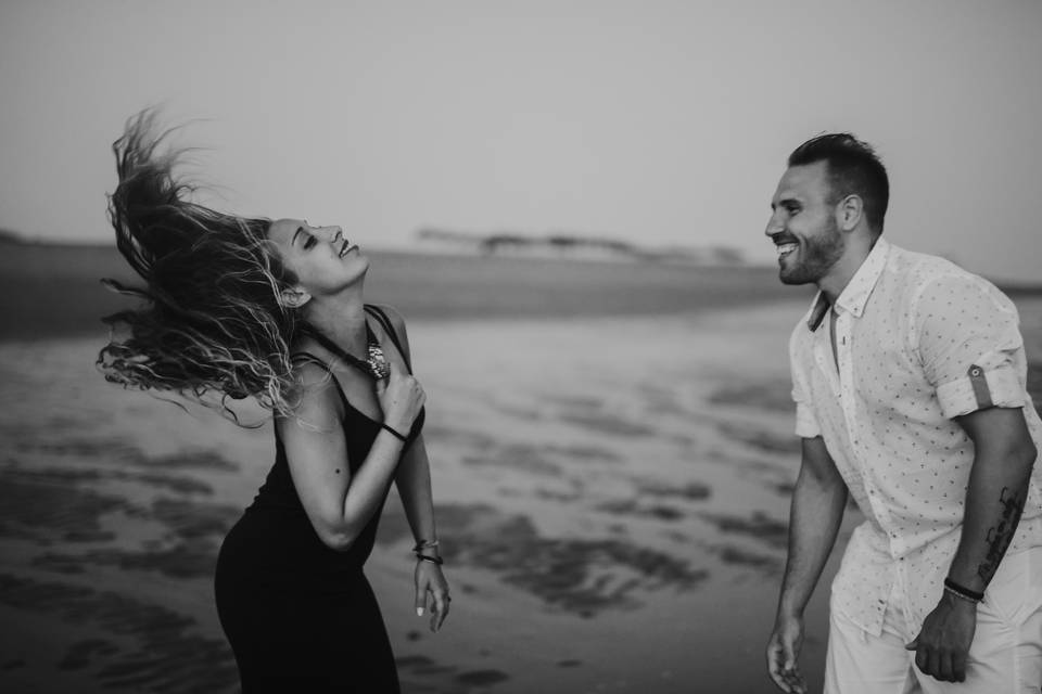 Preboda en la playa