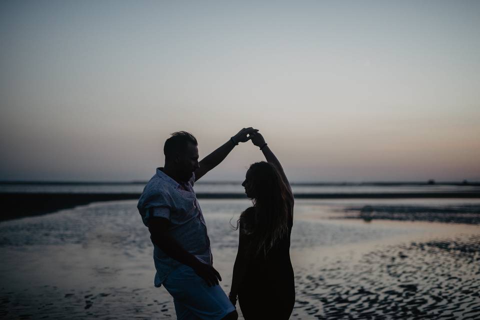 Preboda en la playa