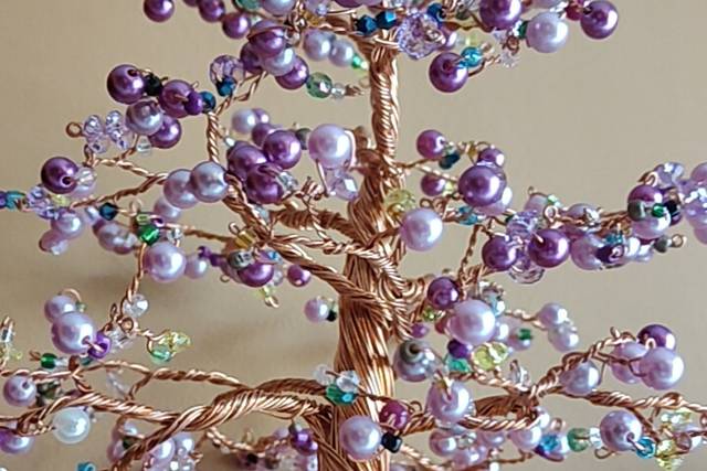 Árbol Presencia lila