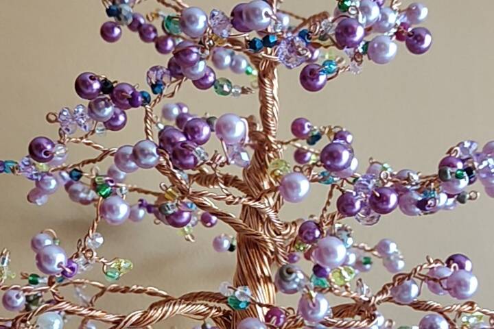 Árbol Presencia lila