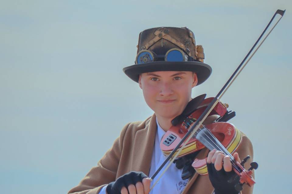 Violinista Steampunk 🎩