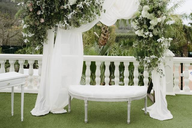 Our beautiful ceremony arc