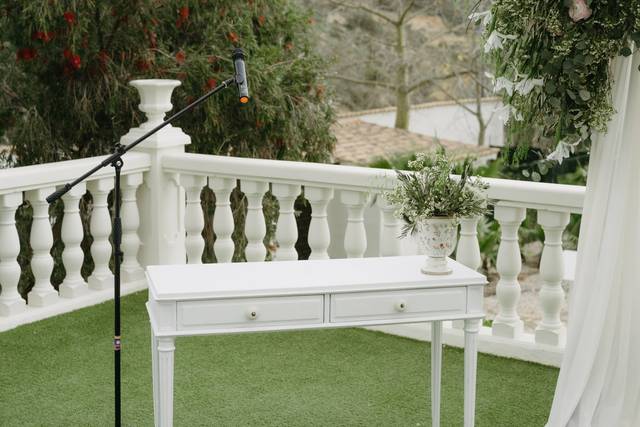 Part of ceremony