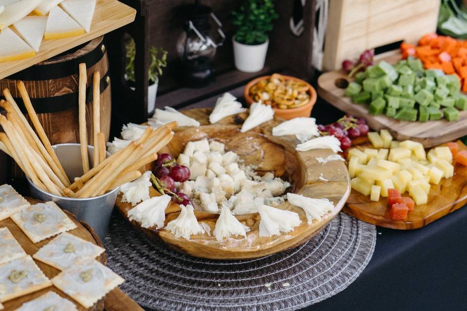 Nuestra mesa de quesos