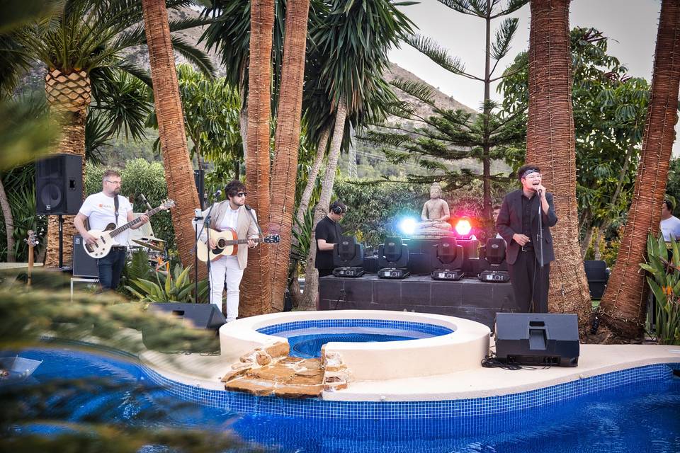 Música en el jardín