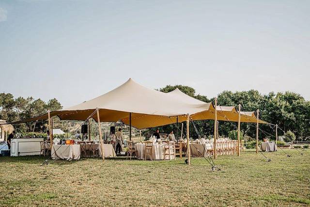 Carpa en boda