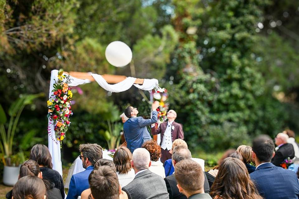 Ceremonia jardín