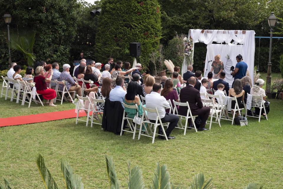 Ceremonia jardín