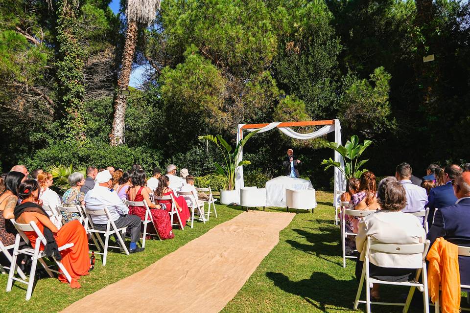 Ceremonia jardín