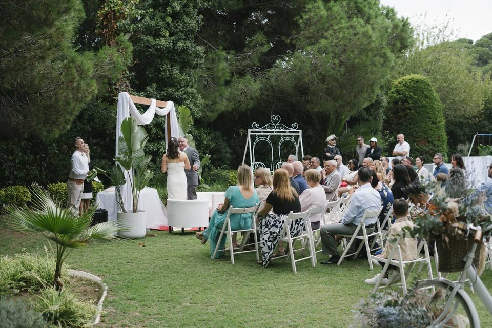 Ceremonia jardín
