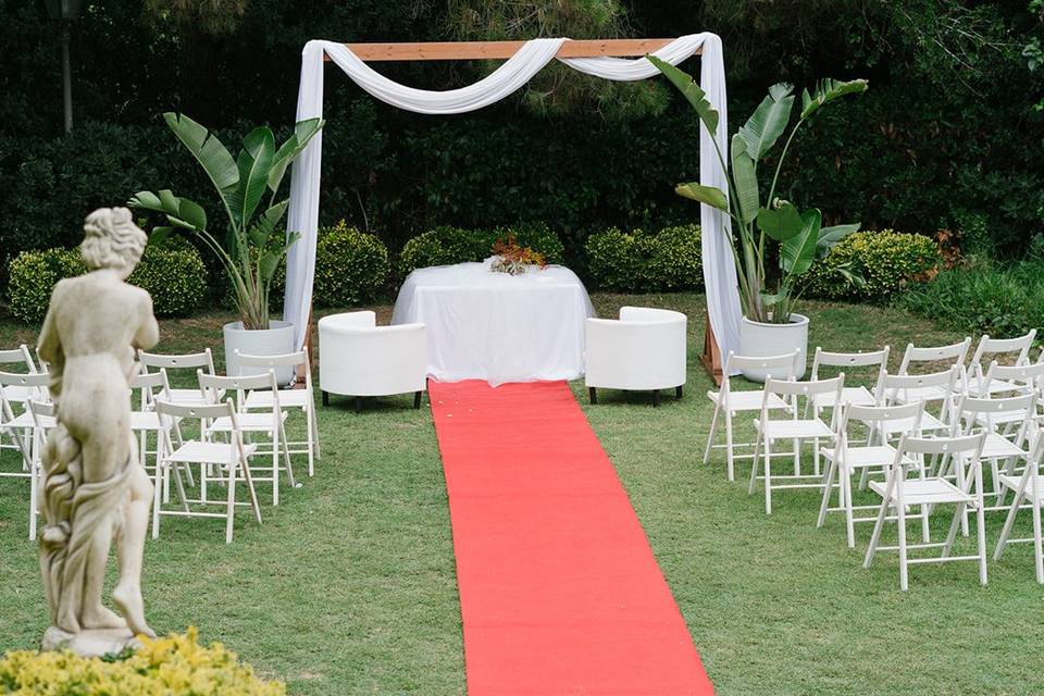 Ceremonia jardín