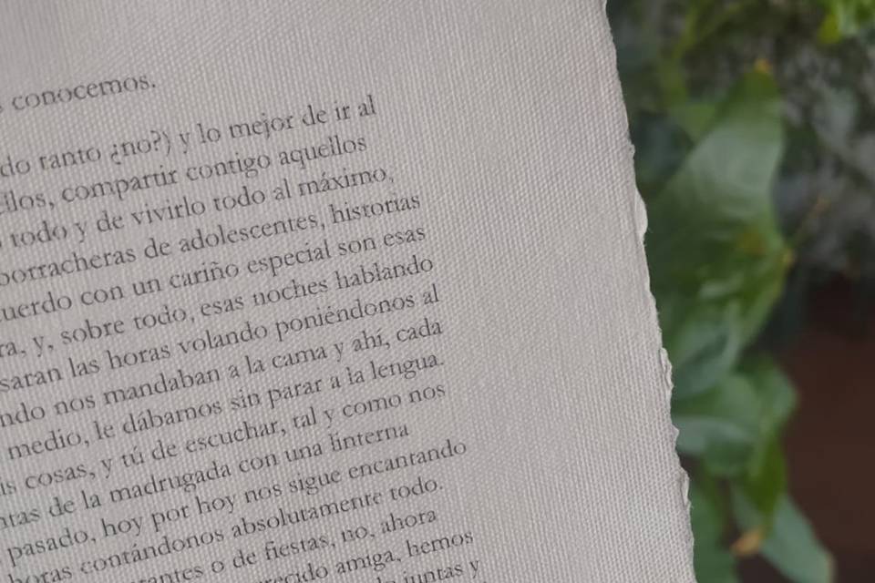 Carta en pergamino